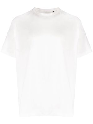 Y-3 logo-print T-shirt - White