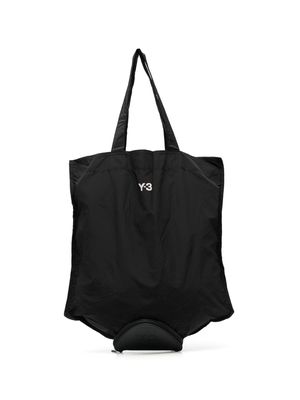 Y-3 logo-print tote bag - Black