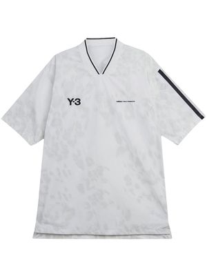 Y-3 logo short-sleeve T-shirt - White