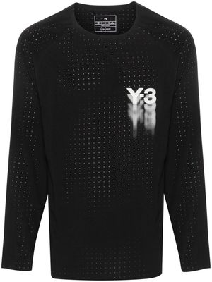 Y-3 M Running LS performance top - Black