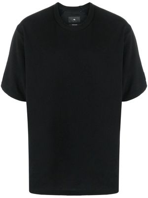 Y-3 oversize-arm cotton T-shirt - Black