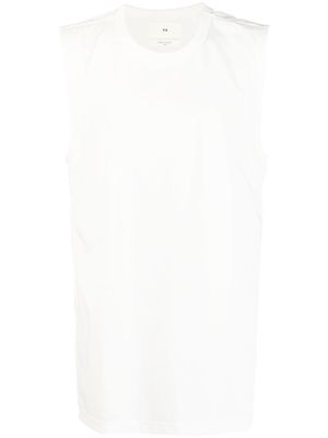 Y-3 oversized tank top - White