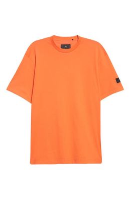 Y-3 Relaxed Cotton T-Shirt in Semi Solar