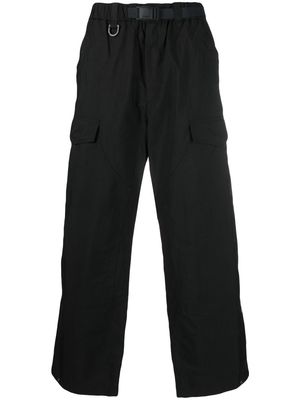 Y-3 relaxed-fit cargo trousers - Black