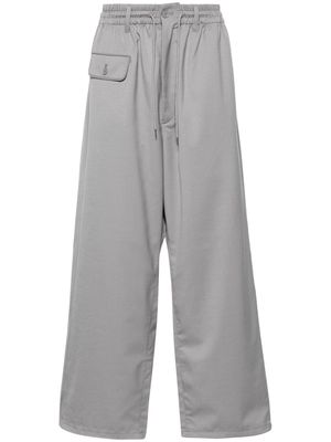 Y-3 Rew Wo wide-leg trousers - Grey