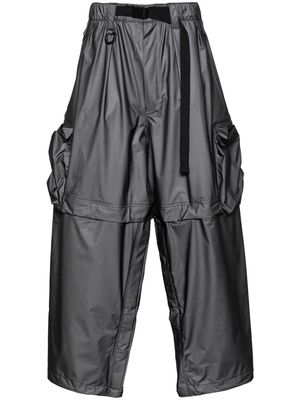 Y-3 ripstop cargo trousers - Black