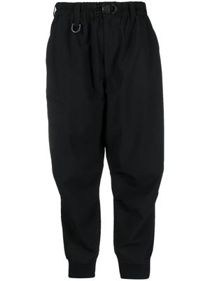 Y-3 ripstop tapered trousers - Black