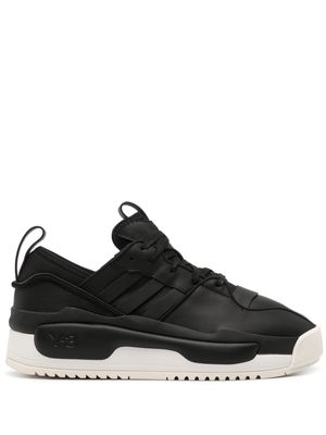 Y-3 Rivalry low-top leather sneakers - Black
