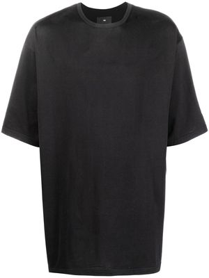 Y-3 round-neck cotton T-shirt - Black