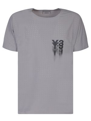 Y-3 Run Ss Grey T-shirt