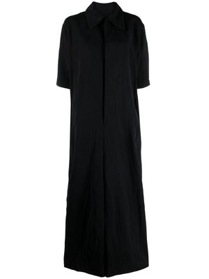 Y-3 short-sleeve jumpsuit - Black