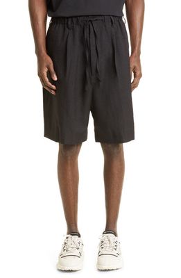 Y-3 Side Stripe Shorts in Black