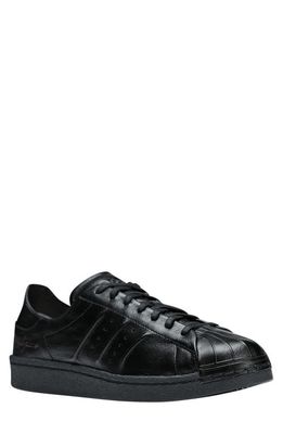 Y-3 Superstar Sneaker in Black/Black/Black