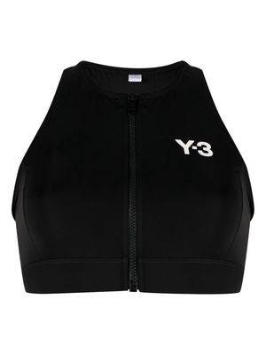 Y-3 surf bikini top - Black
