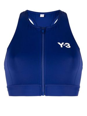 Y-3 surf bikini top - Blue