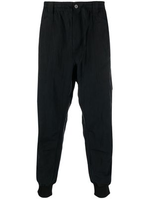 Y-3 tapered cargo trousers - Black