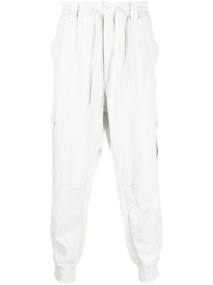 Y-3 tapered cargo trousers - Neutrals