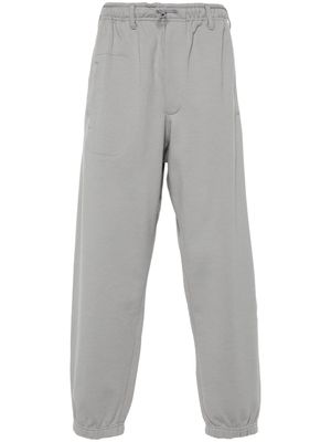 Y-3 toggle-fastening track pants - Grey