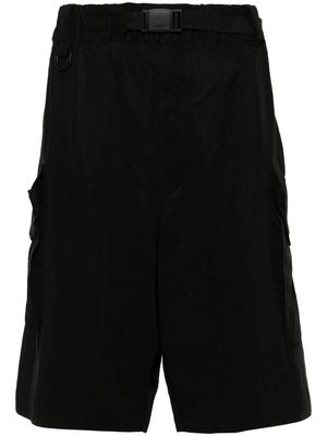 Y-3 twill cargo shorts - Black