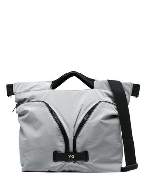 Y-3 Utility recycled-nylon tote bag - Grey