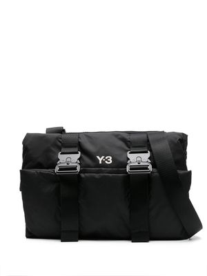 Y-3 x Adidas folding ripstop crossbody bag - Black