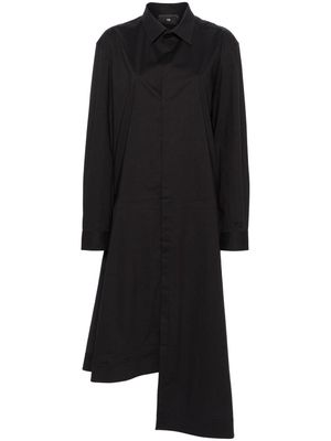 Y-3 x Adidas midi shirt dress - Black