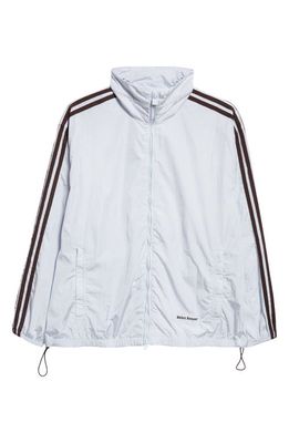 Y-3 x Wales Bonner 3-Stripes Recycled Nylon Track Jacket in Blue Tint