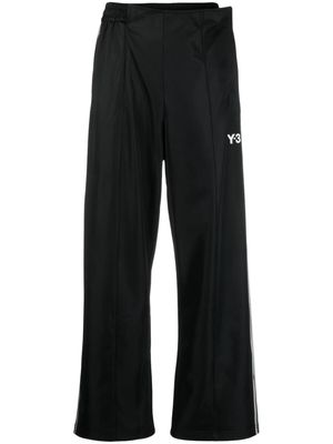 Y-3 xAdidas Firebird wide-leg track pants - Black