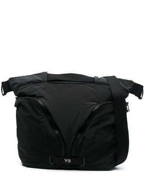 Y-3 zip-up-detailing tote bag - Black