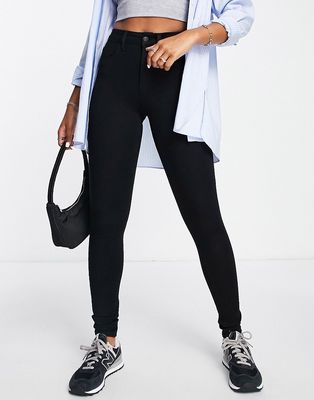 Y.A.S Ima shape-up skinny jeans in black