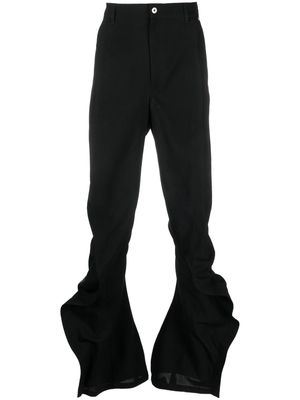 Y/Project Banana high-waisted slim-fit trousers - Black