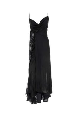 Y/Project Black Satin Dress