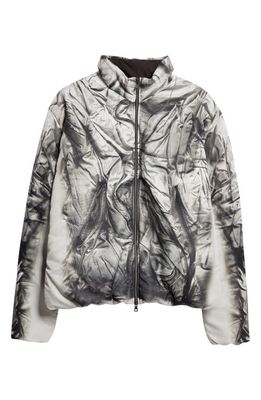 Y/Project Compact Print Jacket in White
