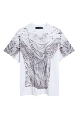 Y/Project Compact Tromp l'Oeil T-Shirt in White