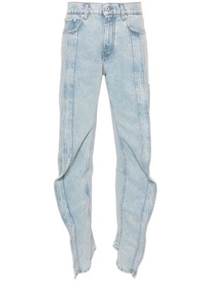 Y/Project Evergreen Banana tapered jeans - Blue