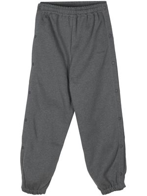 Y/Project logo-embroidered jersey trousers - Grey