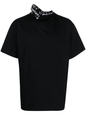 Y/Project logo-print T-shirt - Black