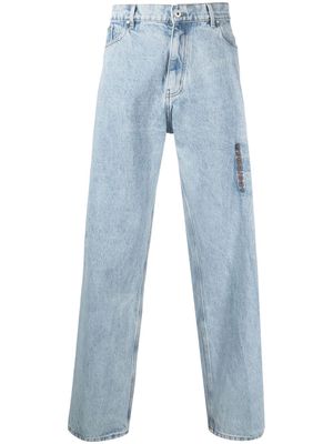 Y/Project mid-rise straight-leg jeans - Blue