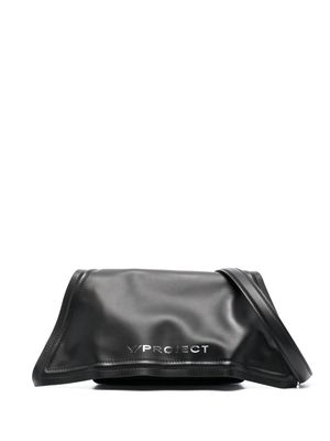 Y/Project mini Wire leather shoulder bag - Black