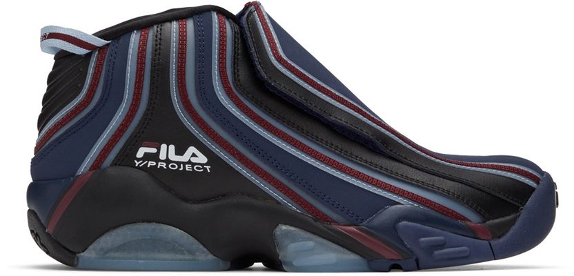 Y/Project Navy FILA Edition Stackhouse Sneakers