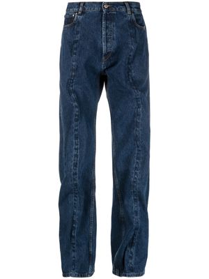 Y/Project organic-cotton denim jeans - Blue