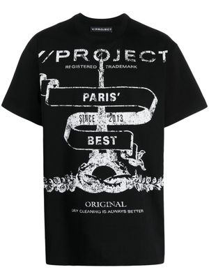 Y/Project Paris' Best cotton T-shirt - Black