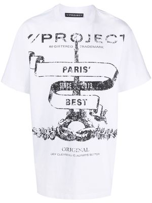 Y/Project Paris' Best cotton T-shirt - White