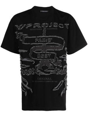 Y/Project Paris' Best organic-cotton T-shirt - Black