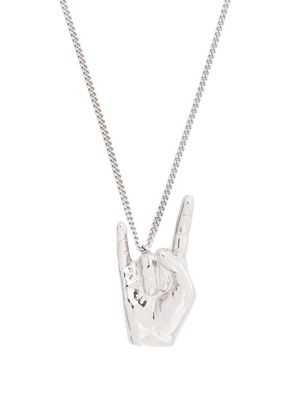 Y/Project Rock On-pendant necklace - Silver