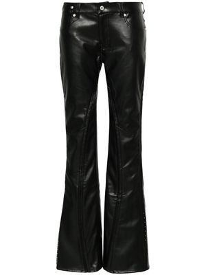Y/Project seamed slim-cut trousers - Black