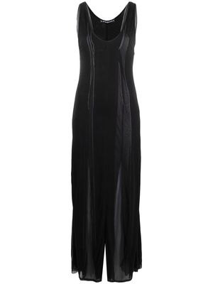 Y/Project sheer sleeveless dress - Black