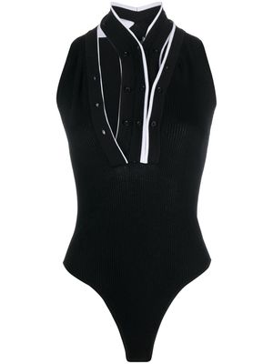 Y/Project Triple Neck bodysuit - Black