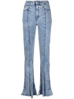 Y/Project Trumpet high-rise skinny jeans - Blue