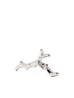 Y/Project x Jean Paul Gaultier coral earring - Silver